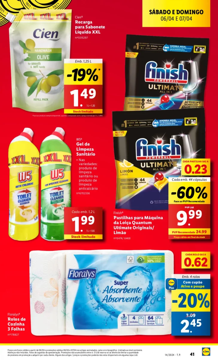 Antevis&atilde;o Folheto LiDL Promo&ccedil;&otilde;es (4 a 10 abril)