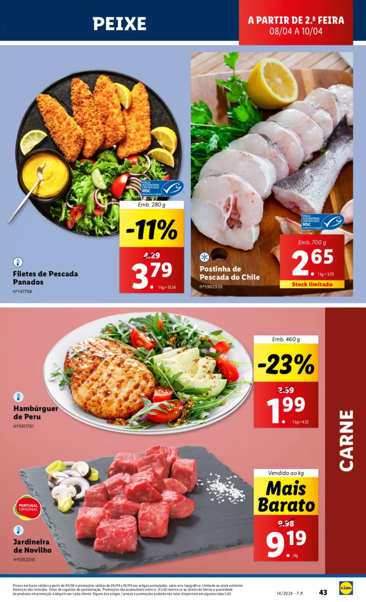 Antevis&atilde;o Folheto LiDL Promo&ccedil;&otilde;es (4 a 10 abril)