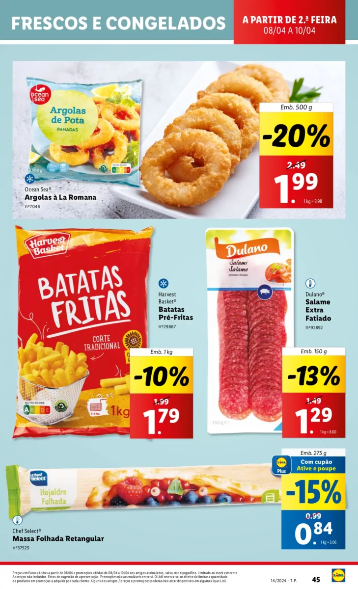 Antevis&atilde;o Folheto LiDL Promo&ccedil;&otilde;es (4 a 10 abril)