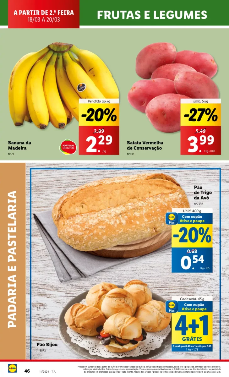 Antevis&atilde;o Folheto LiDL Promo&ccedil;&otilde;es (14 a 20 mar&ccedil;o)