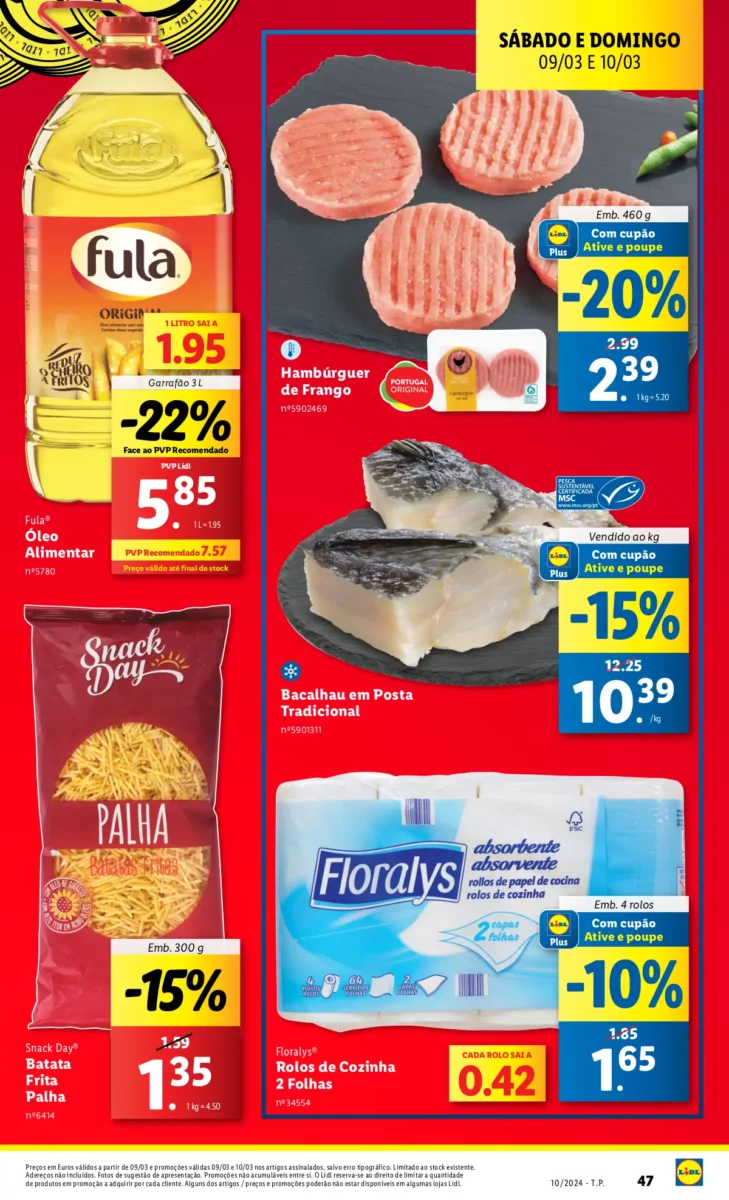 Anteivs&atilde;o Folheto LiDL Promo&ccedil;&otilde;es (7 a 13 mar&ccedil;o)