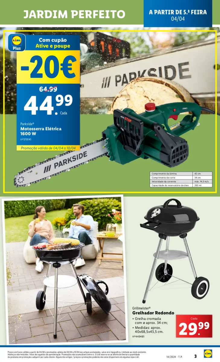Antevis&atilde;o Folheto LiDL Promo&ccedil;&otilde;es (4 a 10 abril)