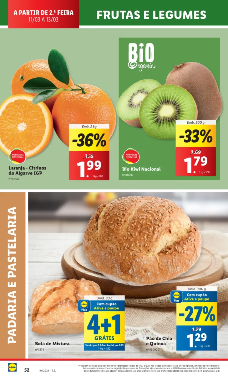 Anteivs&atilde;o Folheto LiDL Promo&ccedil;&otilde;es (7 a 13 mar&ccedil;o)