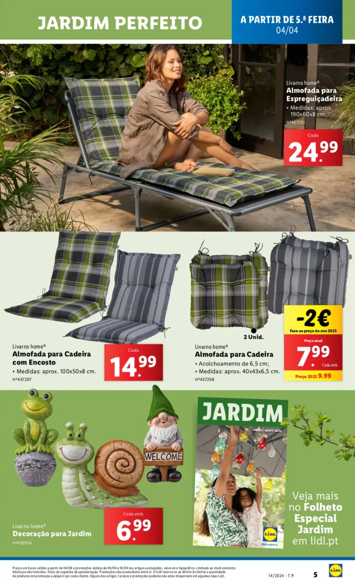 Antevis&atilde;o Folheto LiDL Promo&ccedil;&otilde;es (4 a 10 abril)