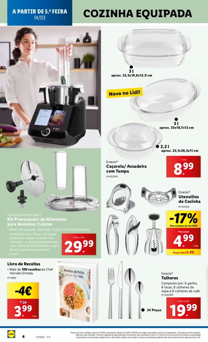 Antevis&atilde;o Folheto LiDL Promo&ccedil;&otilde;es (14 a 20 mar&ccedil;o)