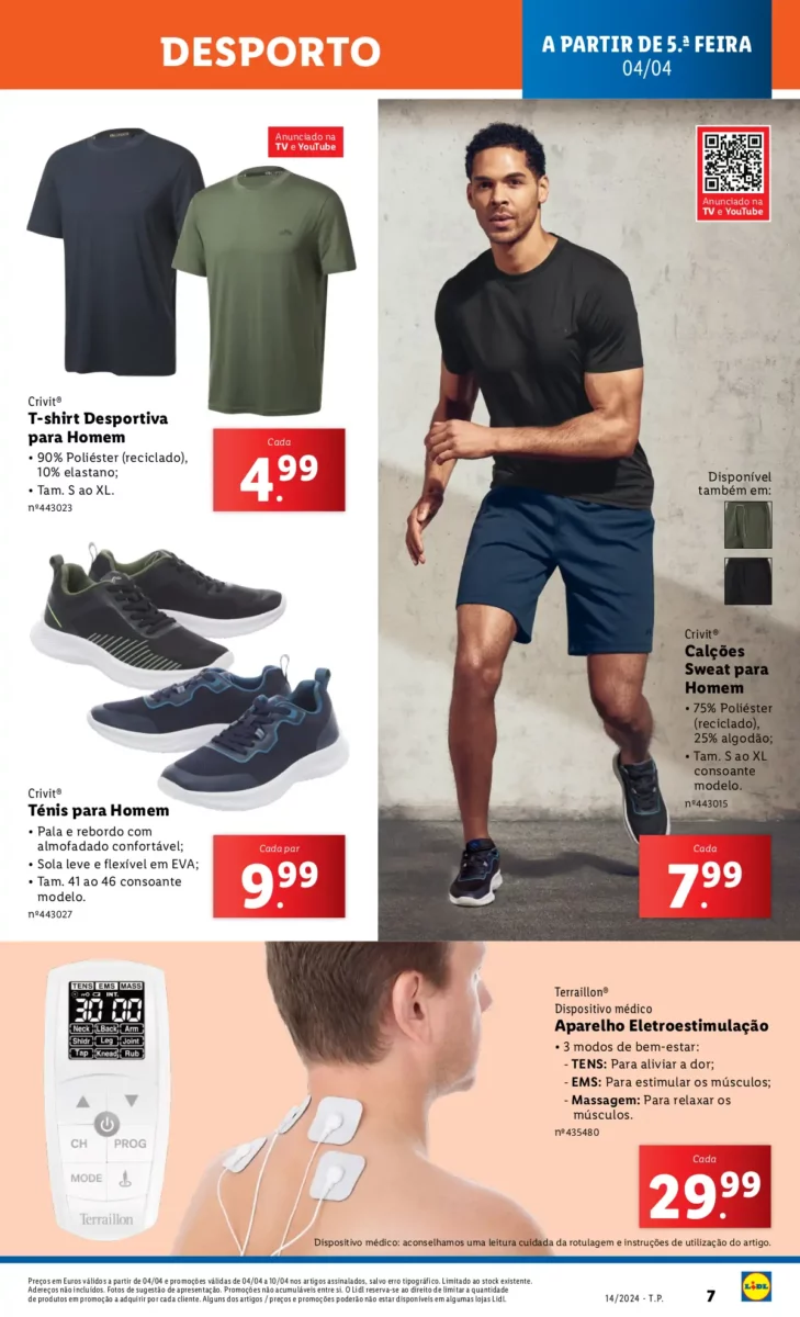 Antevis&atilde;o Folheto LiDL Promo&ccedil;&otilde;es (4 a 10 abril)