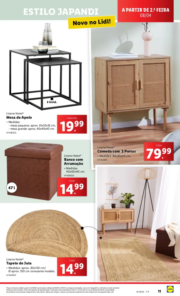 Antevis&atilde;o Folheto LiDL Promo&ccedil;&otilde;es (4 a 10 abril)