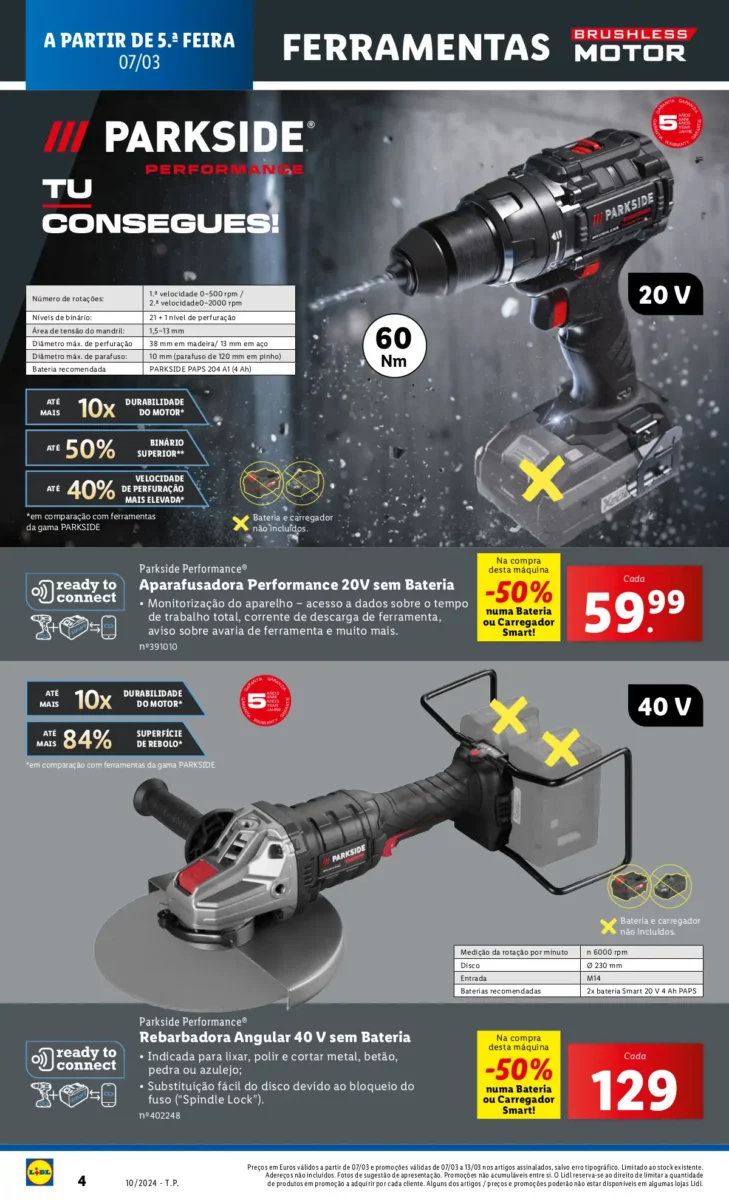 Anteivs&atilde;o Folheto LiDL Promo&ccedil;&otilde;es (7 a 13 mar&ccedil;o)