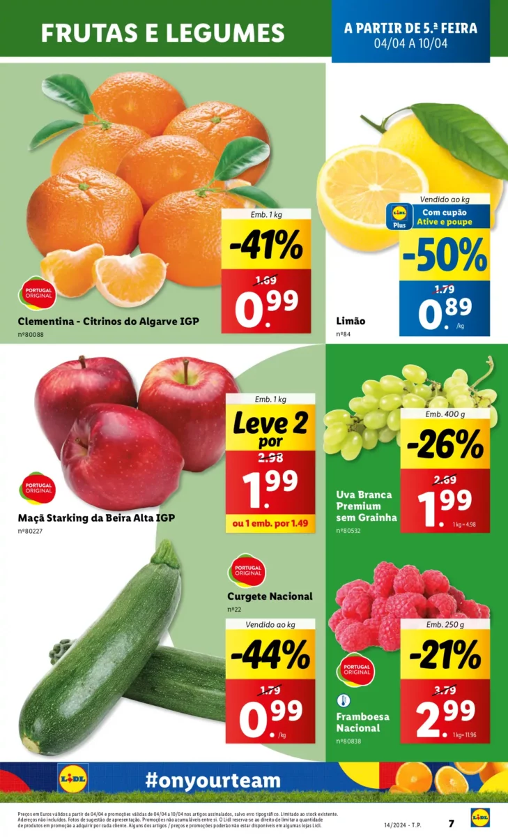 Antevis&atilde;o Folheto LiDL Promo&ccedil;&otilde;es (4 a 10 abril)