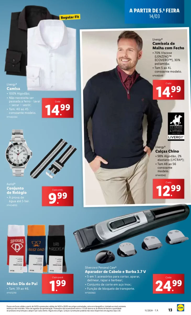 Antevis&atilde;o Folheto LiDL Promo&ccedil;&otilde;es (14 a 20 mar&ccedil;o)