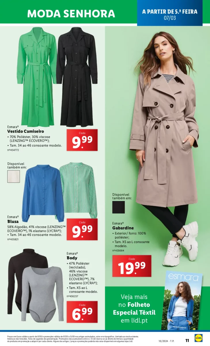 Anteivs&atilde;o Folheto LiDL Promo&ccedil;&otilde;es (7 a 13 mar&ccedil;o)