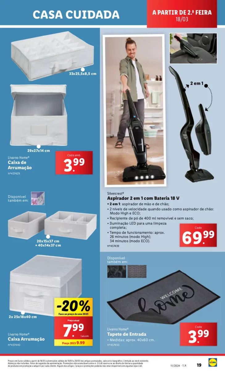 Antevis&atilde;o Folheto LiDL Promo&ccedil;&otilde;es (14 a 20 mar&ccedil;o)