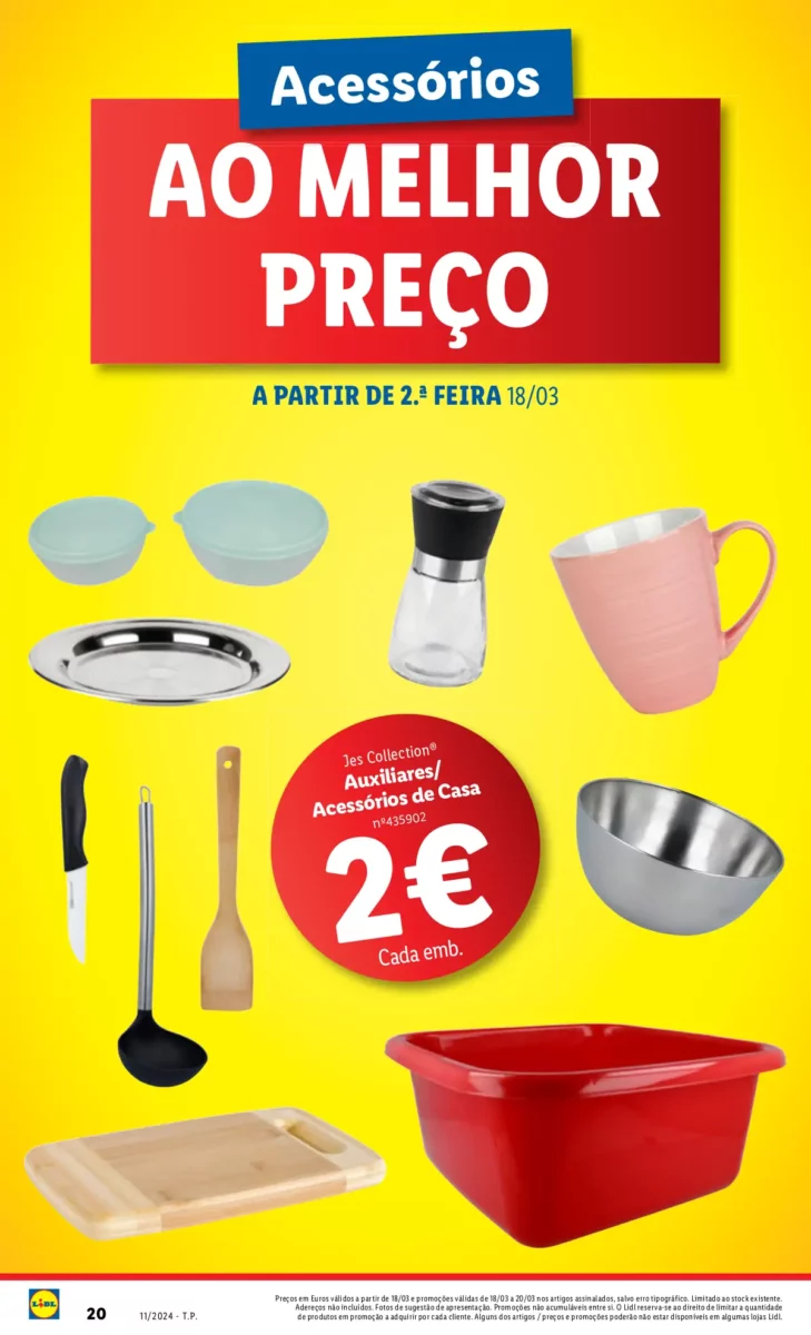 Antevis&atilde;o Folheto LiDL Promo&ccedil;&otilde;es (14 a 20 mar&ccedil;o)
