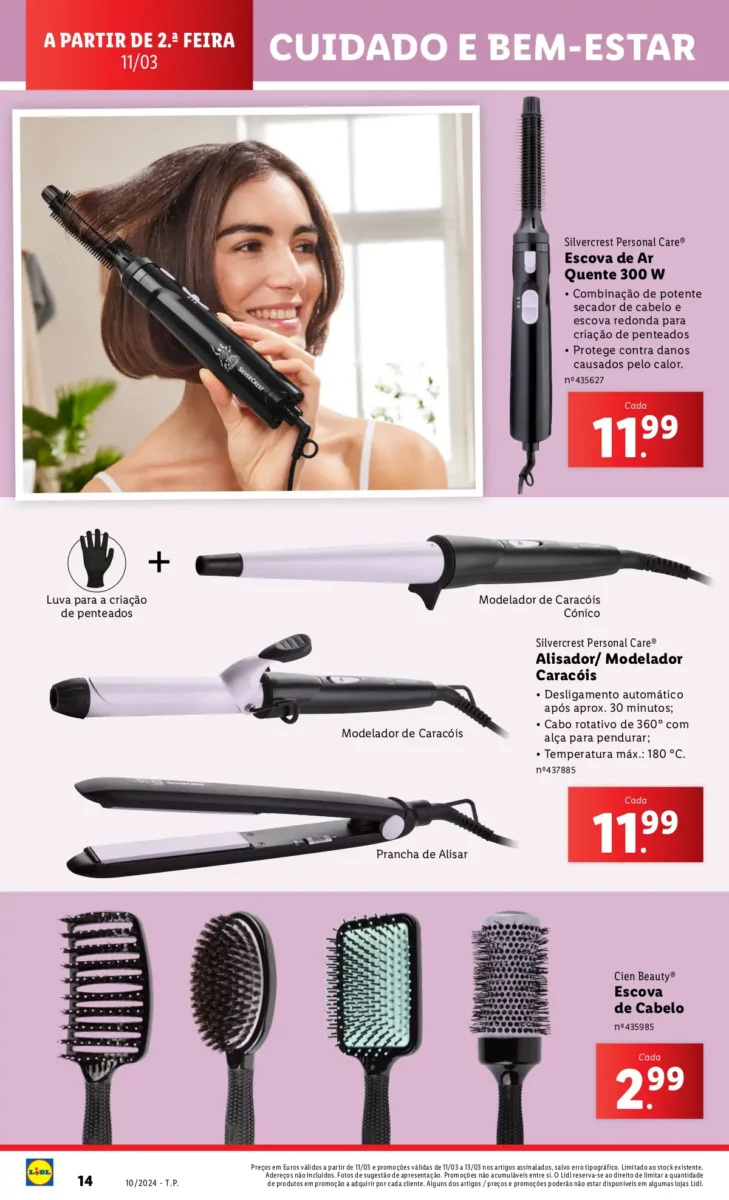 Anteivs&atilde;o Folheto LiDL Promo&ccedil;&otilde;es (7 a 13 mar&ccedil;o)