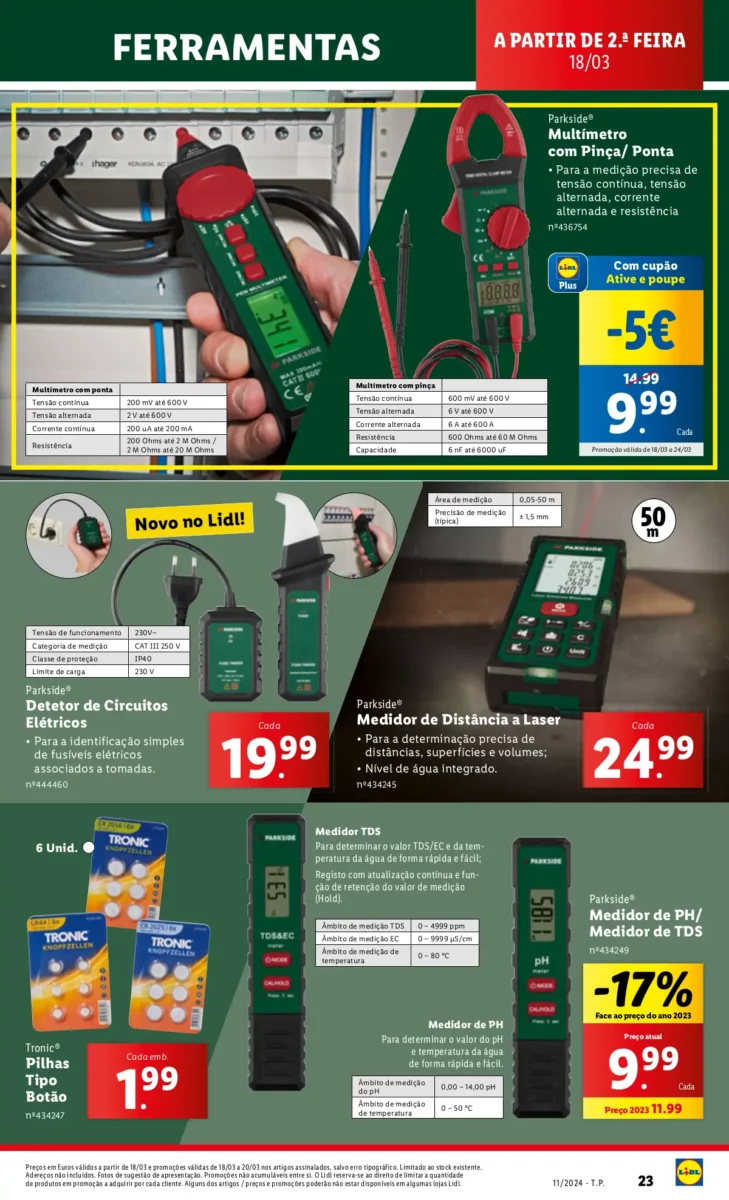 Antevis&atilde;o Folheto LiDL Promo&ccedil;&otilde;es (14 a 20 mar&ccedil;o)