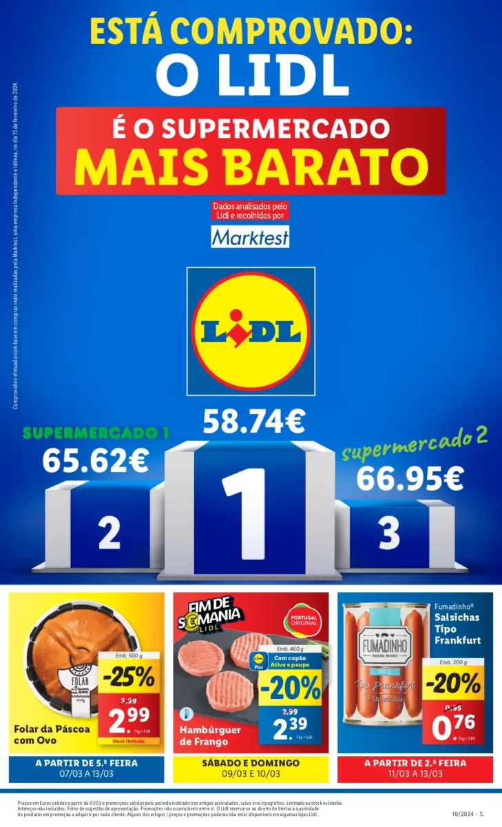 Anteivs&atilde;o Folheto LiDL Promo&ccedil;&otilde;es (7 a 13 mar&ccedil;o)