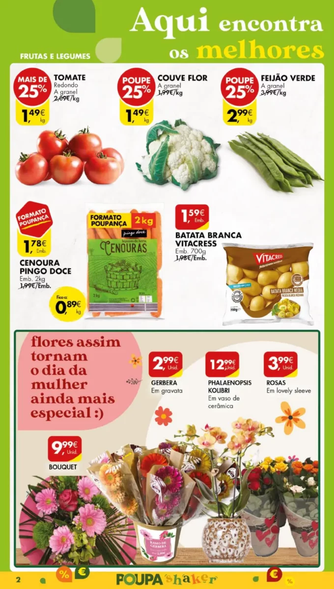 Antevis&atilde;o Folheto Pingo Doce (5 a 11 mar&ccedil;o)