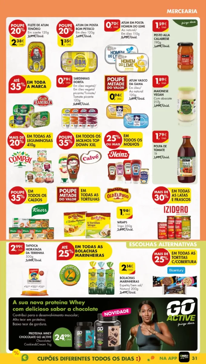 Antevis&atilde;o Folheto Pingo Doce (5 a 11 mar&ccedil;o)