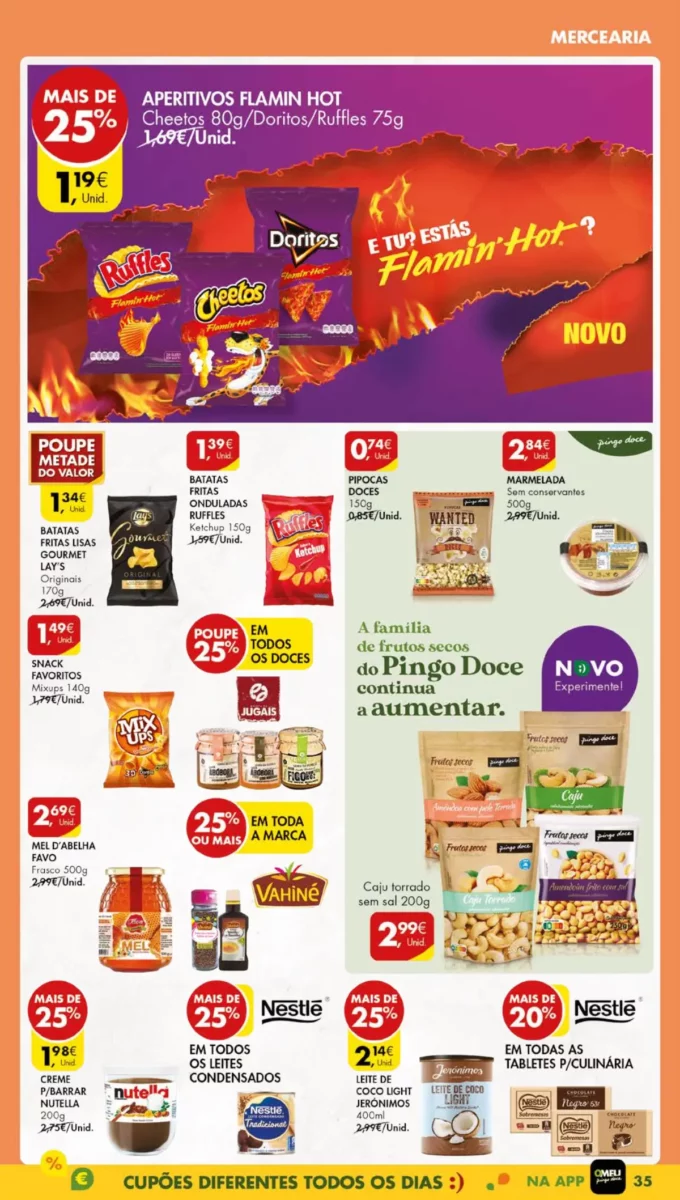 Antevis&atilde;o Folheto Pingo Doce (5 a 11 mar&ccedil;o)