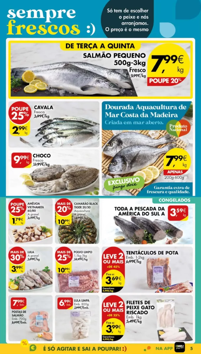 Antevis&atilde;o Folheto Pingo Doce (5 a 11 mar&ccedil;o)