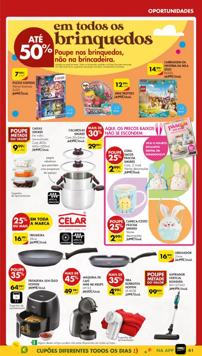 Antevis&atilde;o Folheto Pingo Doce (12 a 18 mar&ccedil;o)