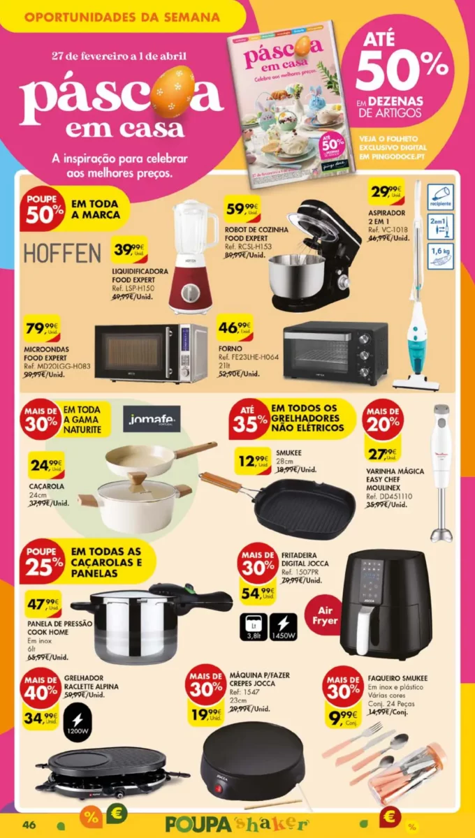 Antevis&atilde;o Folheto Pingo Doce (5 a 11 mar&ccedil;o)