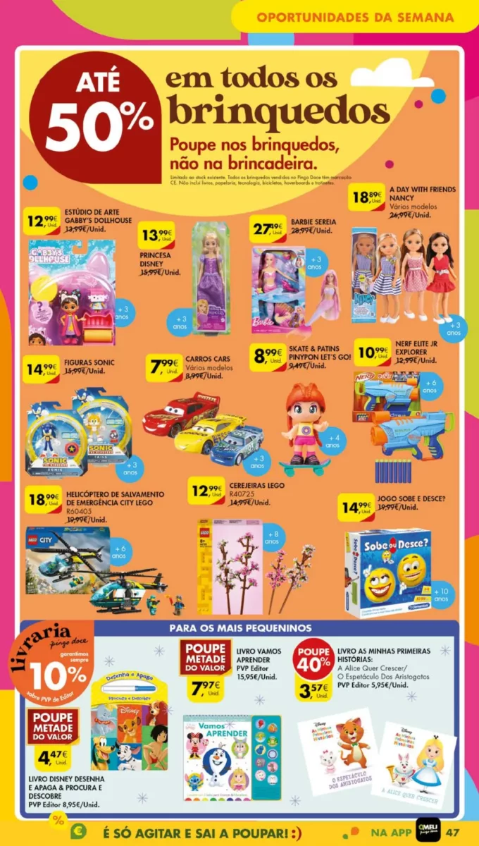 Antevis&atilde;o Folheto Pingo Doce (5 a 11 mar&ccedil;o)