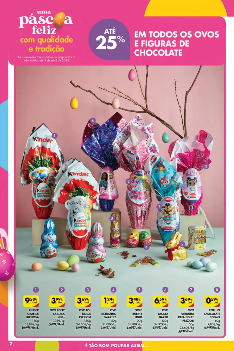 Antevis&atilde;o Folheto Pingo Doce A&ccedil;ores (28 mar&ccedil;o a 3 abril)