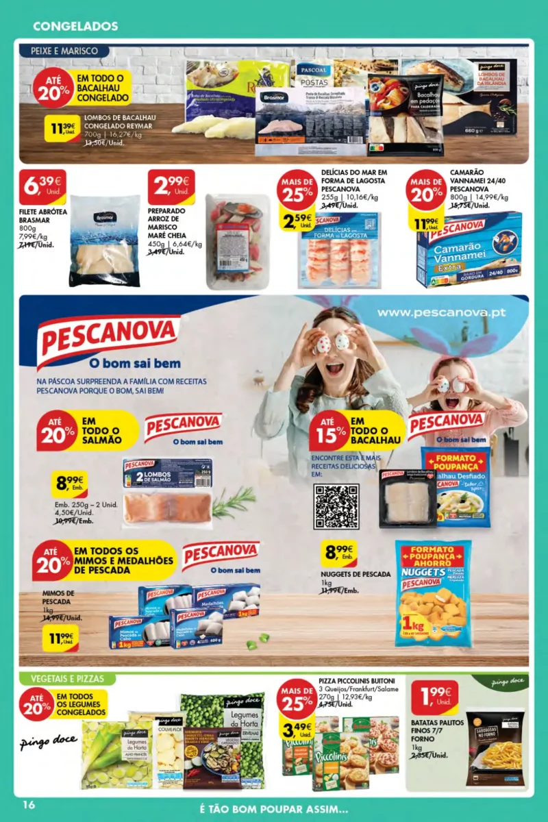 Antevis&atilde;o Folheto Pingo Doce A&ccedil;ores (28 mar&ccedil;o a 3 abril)