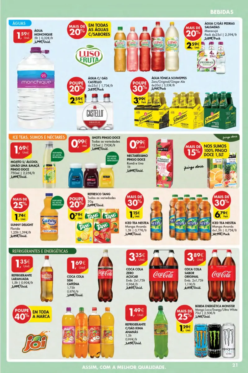 Antevis&atilde;o Folheto Pingo Doce A&ccedil;ores (21 a 27 mar&ccedil;o)