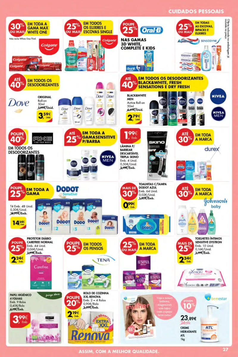 Antevis&atilde;o Folheto Pingo Doce A&ccedil;ores (28 mar&ccedil;o a 3 abril)