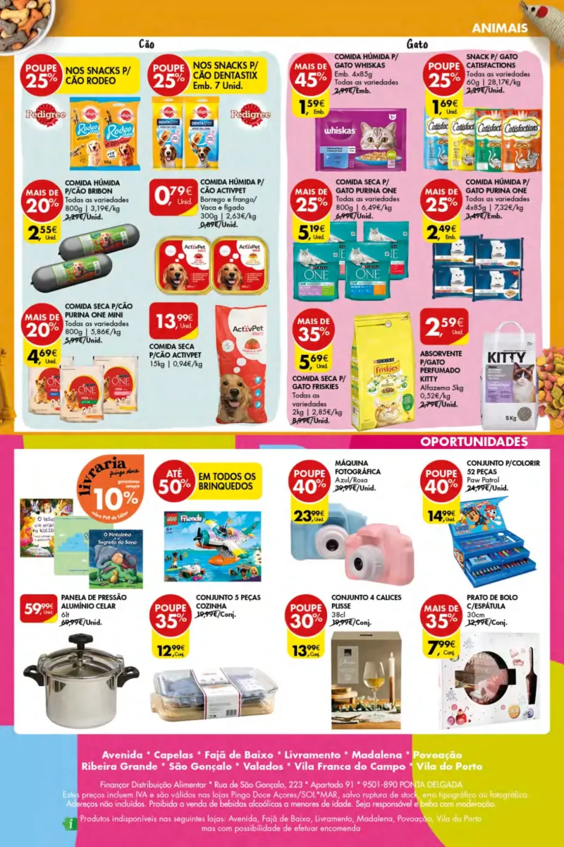 Antevis&atilde;o Folheto Pingo Doce A&ccedil;ores (28 mar&ccedil;o a 3 abril)