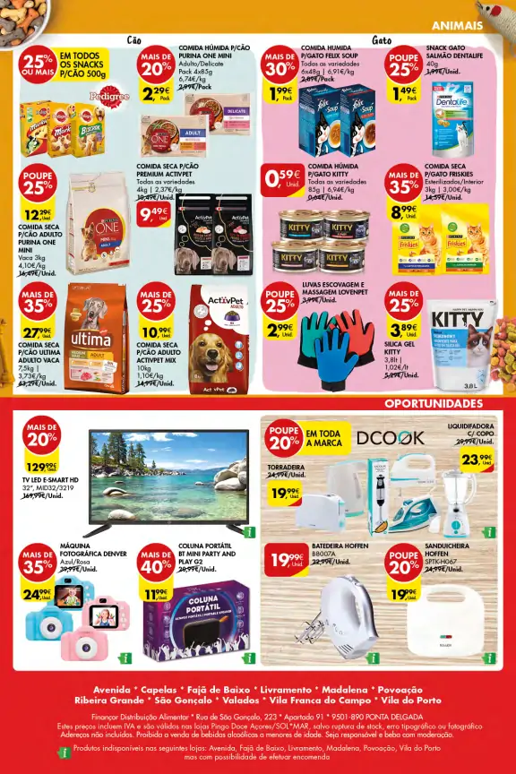 Antevis&atilde;o Folheto Pingo Doce A&ccedil;ores (7 a 13 mar&ccedil;o)