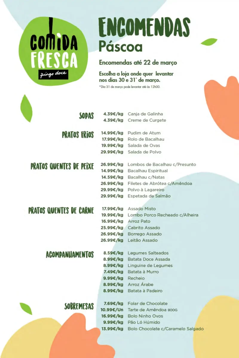 Antevis&atilde;o Folheto Pingo Doce A&ccedil;ores (7 a 13 mar&ccedil;o)