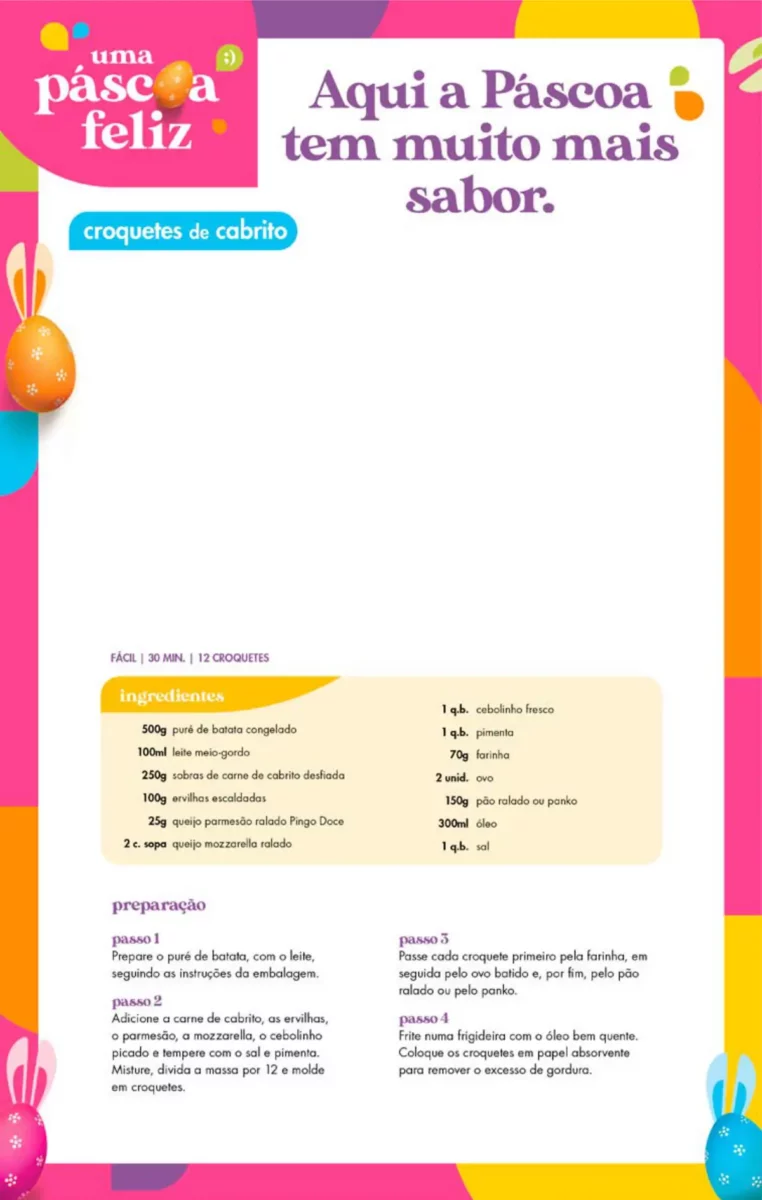 Antevis&atilde;o Folheto Pingo Doce fim-de-semana (1 a 4 mar&ccedil;o)