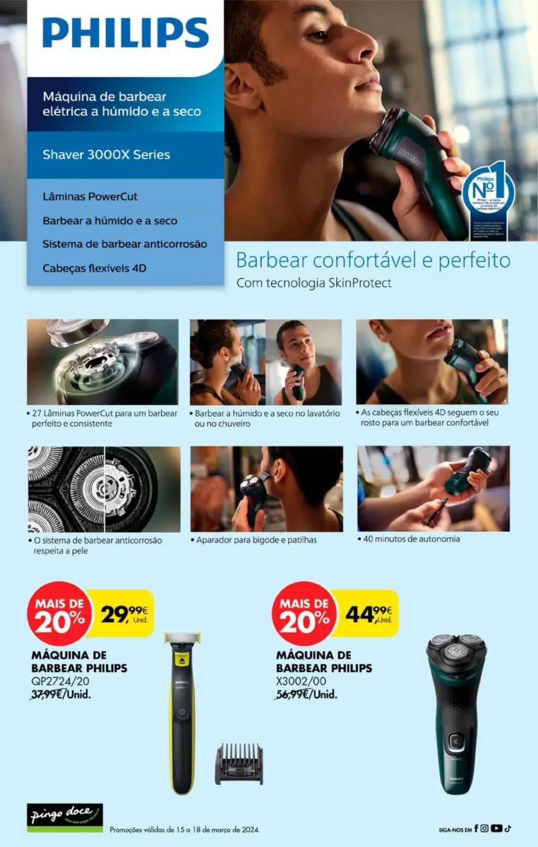 Antevis&atilde;o Folheto Pingo Doce fim-de-semana (15 a 18 mar&ccedil;o)