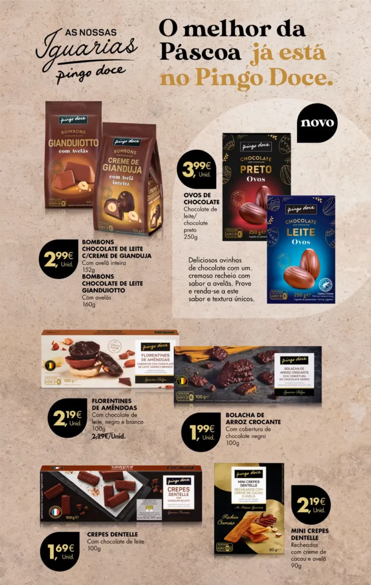 Antevis&atilde;o Folheto Pingo Doce fim-de-semana (8 a 11 mar&ccedil;o)