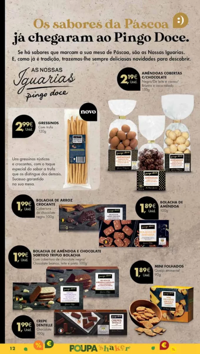 Antevis&atilde;o Folheto Pingo Doce Madeira (12 a 18 mar&ccedil;o)