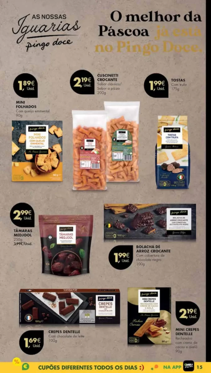 Antevis&atilde;o Folheto Pingo Doce Madeira (5 a 11 mar&ccedil;o)