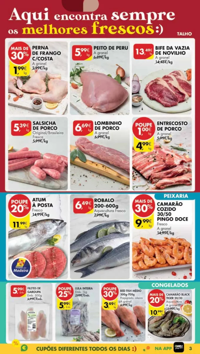 Antevis&atilde;o Folheto Pingo Doce Madeira (12 a 18 mar&ccedil;o)