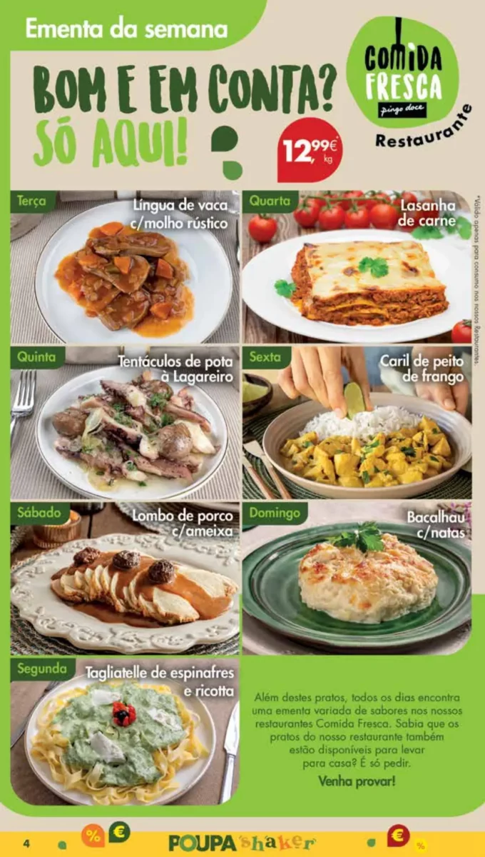 Antevis&atilde;o Folheto Pingo Doce Madeira (5 a 11 mar&ccedil;o)