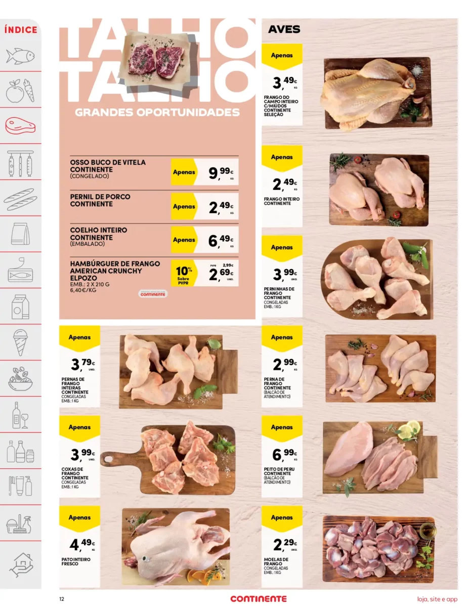 Folheto Continente (12 a 18 mar&ccedil;o)