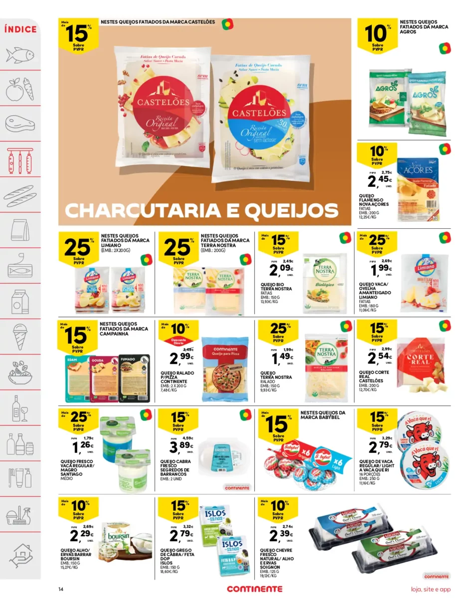 Folheto Continente (12 a 18 mar&ccedil;o)