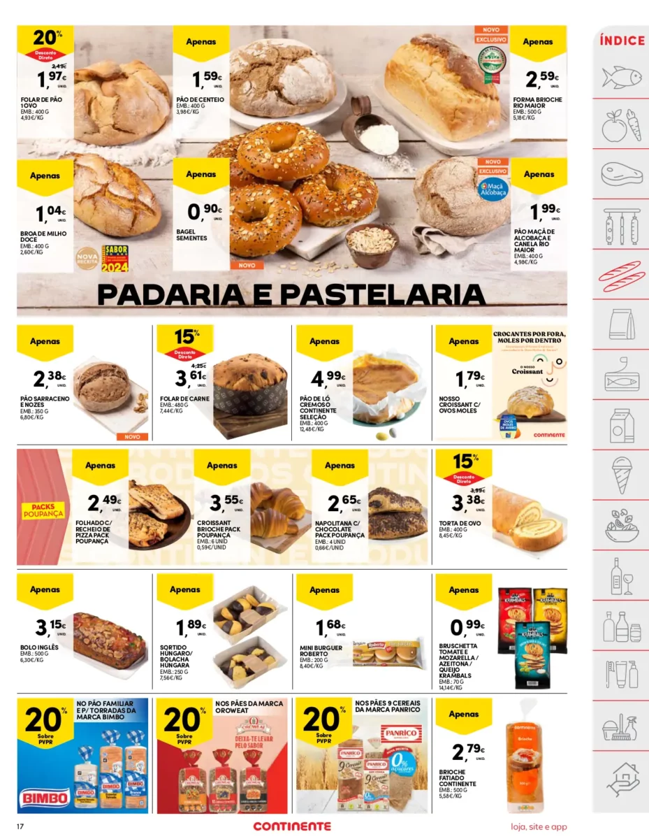 Folheto Continente (12 a 18 mar&ccedil;o)