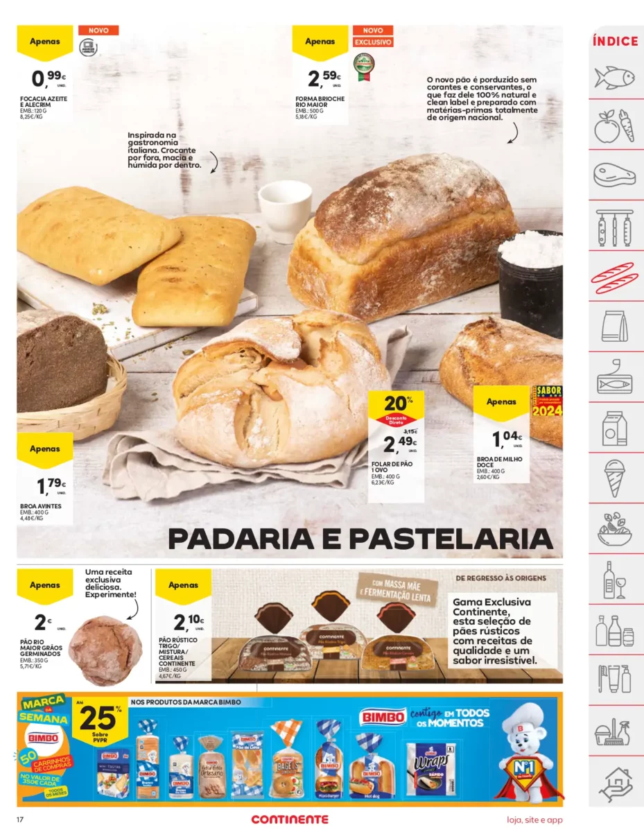 Folheto Continente (5 a 11 mar&ccedil;o)