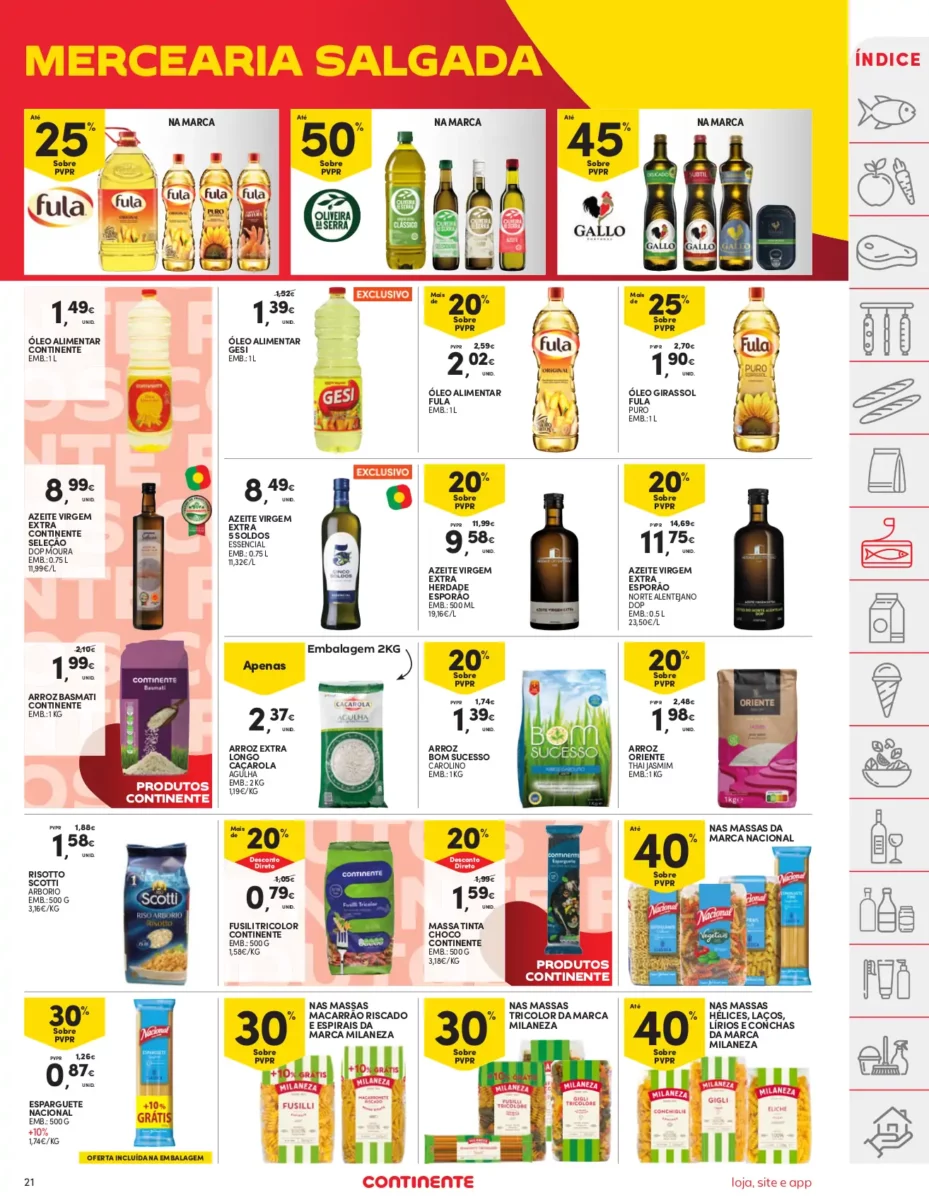 Folheto Continente (5 a 11 mar&ccedil;o)