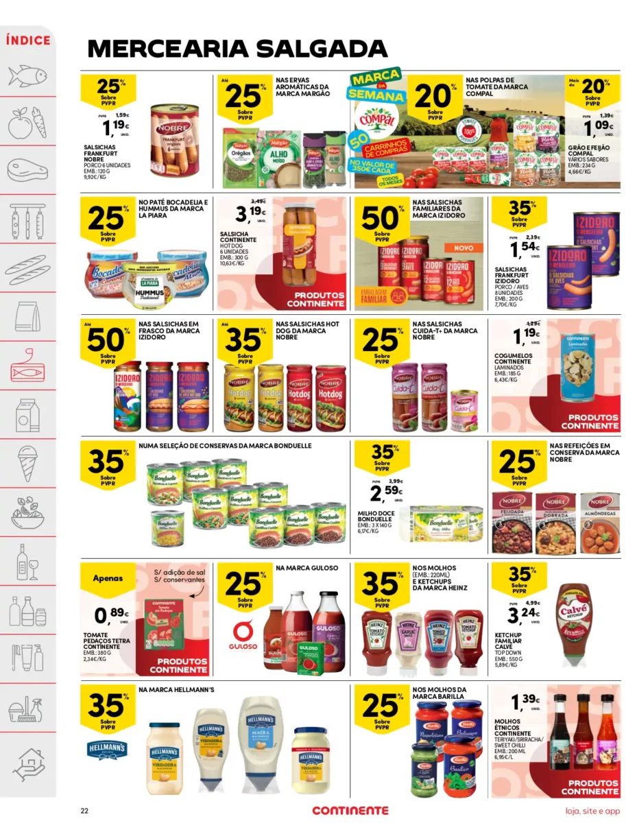 Folheto Continente (12 a 18 mar&ccedil;o)