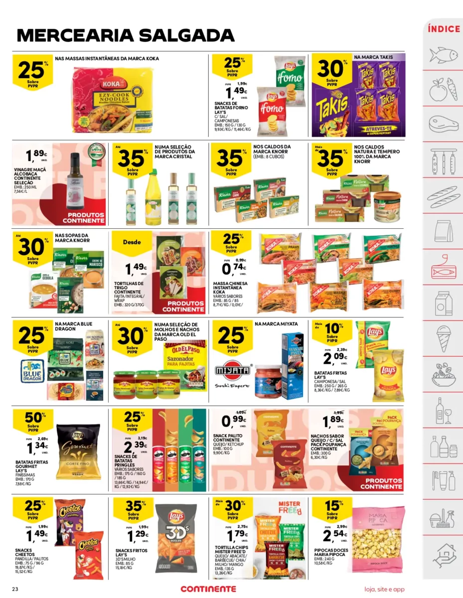 Folheto Continente (12 a 18 mar&ccedil;o)