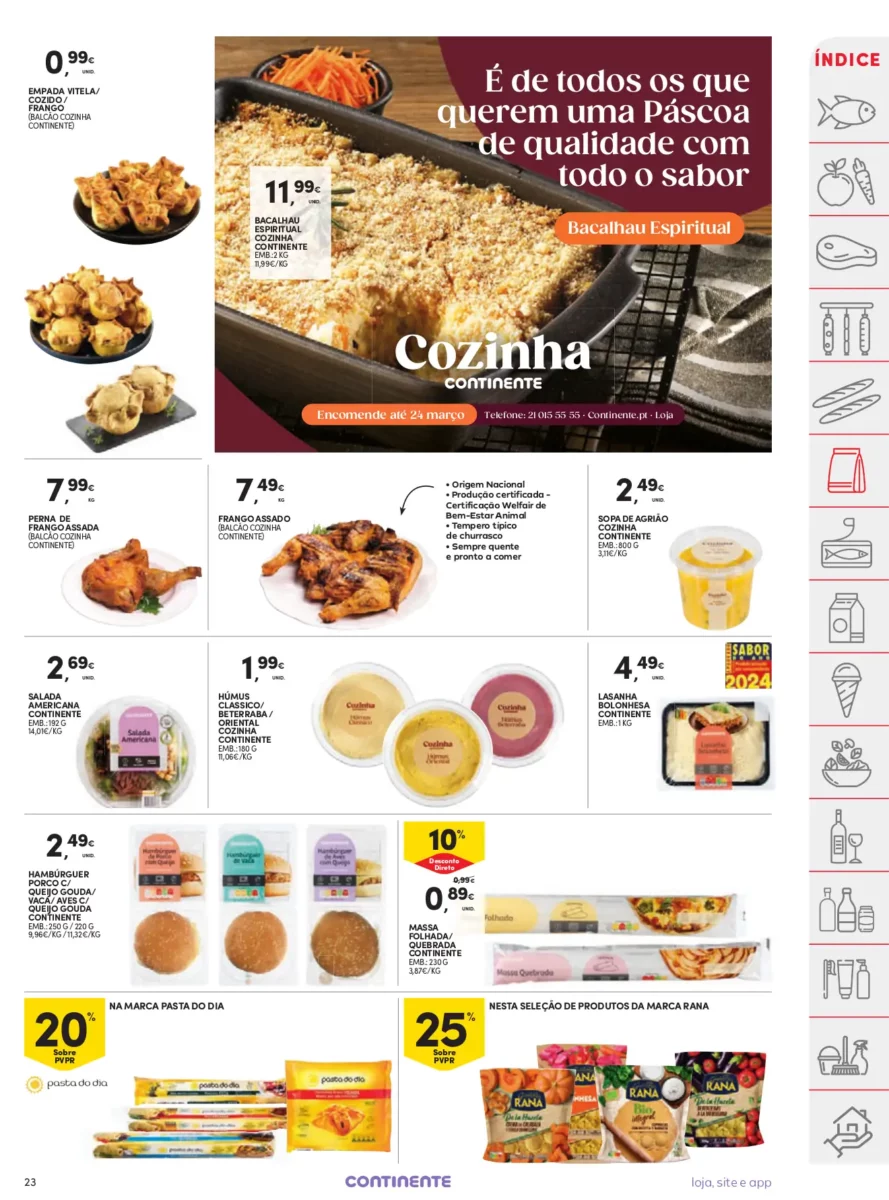 Folheto Continente (26 mar&ccedil;o a 1 abril)