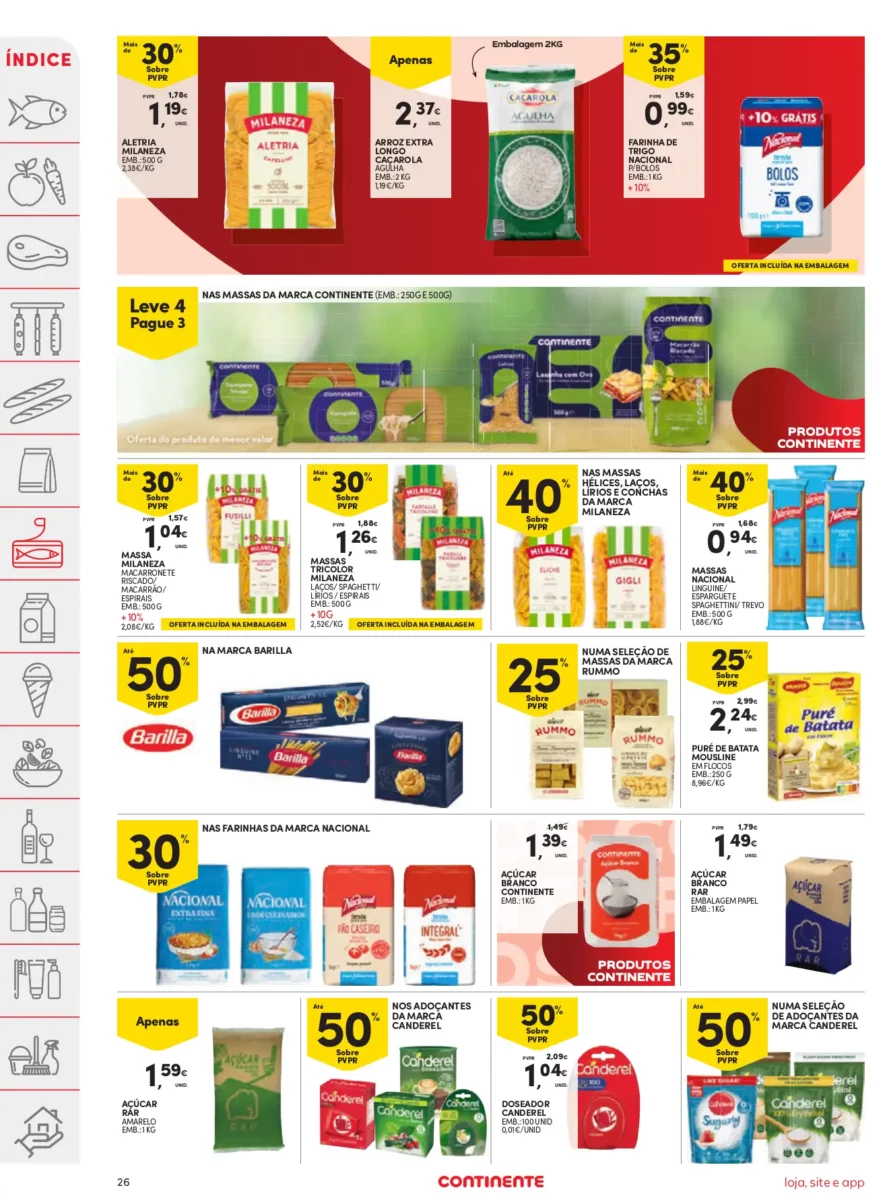 Folheto Continente (26 mar&ccedil;o a 1 abril)